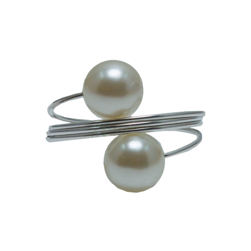 Napkin Ring - Dual Pearl Design