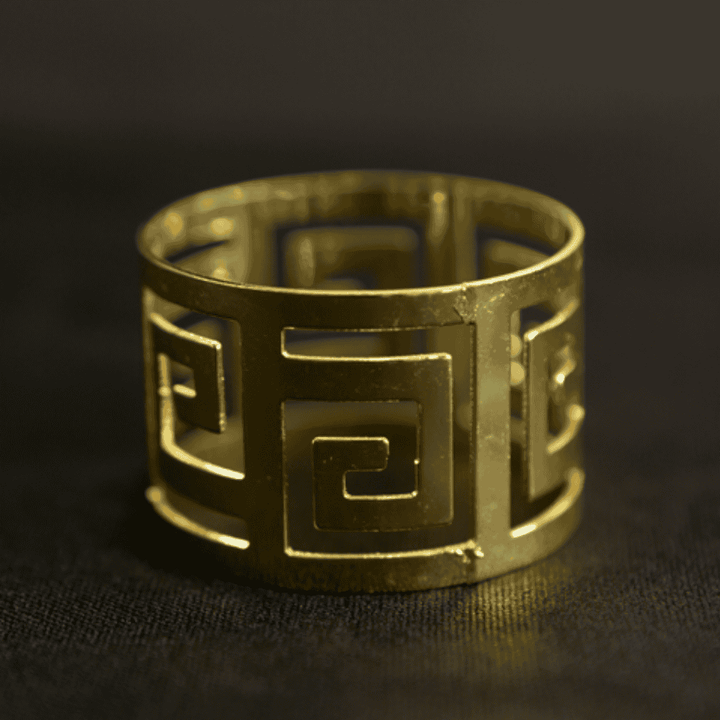 Napkin Rings - Versace Design