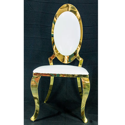 Throne Chair  - Vivian Oval back Dining Chair