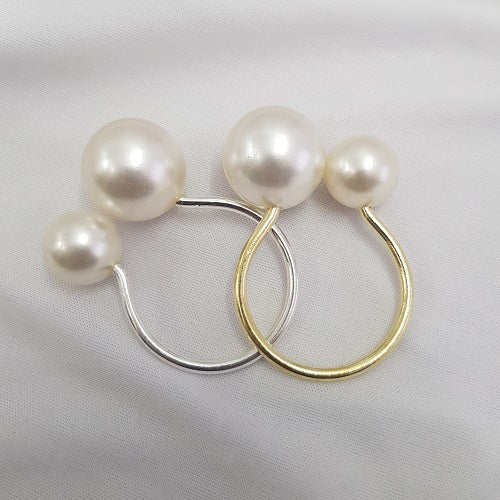 Napkin Rings - Pearl Duet