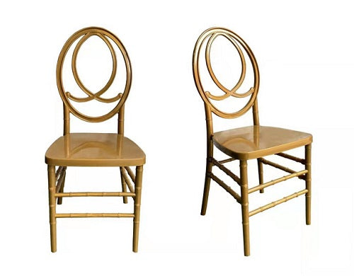 Phoenix Chair Gold Plastic