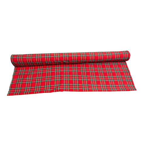 Printed Mini Matt 150cm - Green & Red