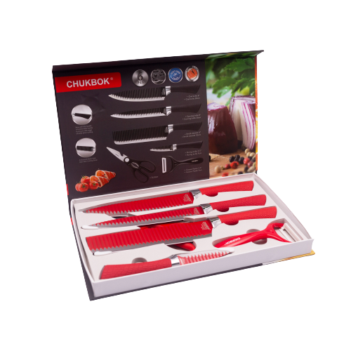 Knife Sets - Chuckbok 6 Piece Knife Set