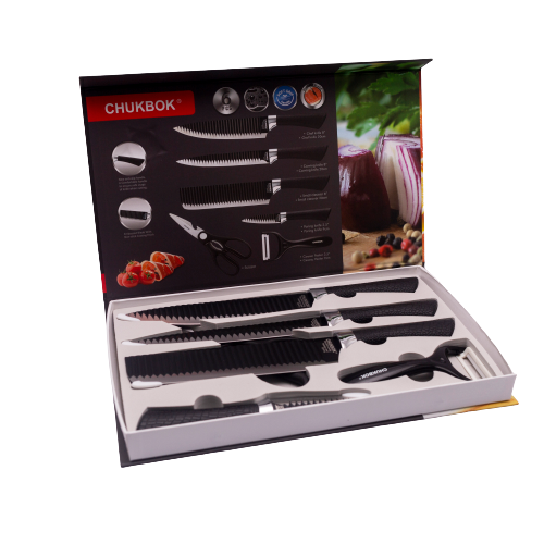 Knife Sets - Chuckbok 6 Piece Knife Set