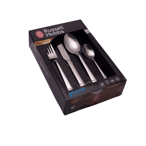 Cutlery set - 24pc Russell Hobbs Silver