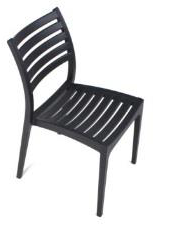 Rimini Chair - Slatted Cafe Chair