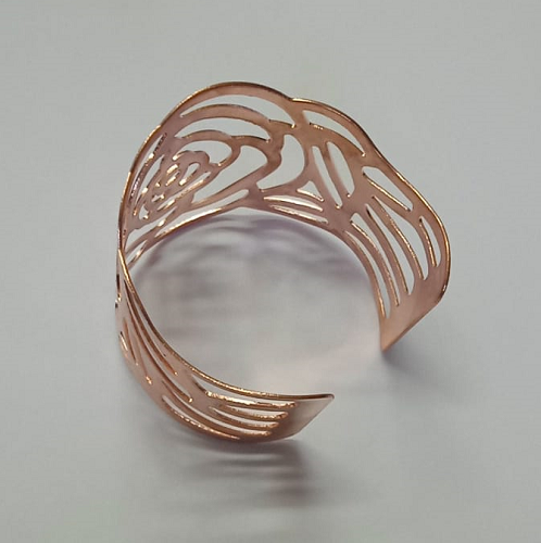 Napkin Rings - Rose Cutout