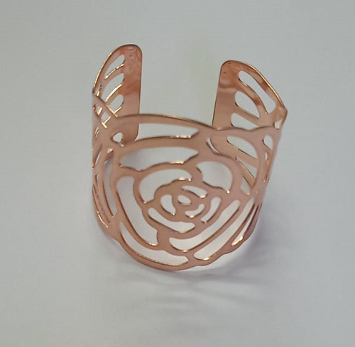 Napkin Rings - Rose Cutout
