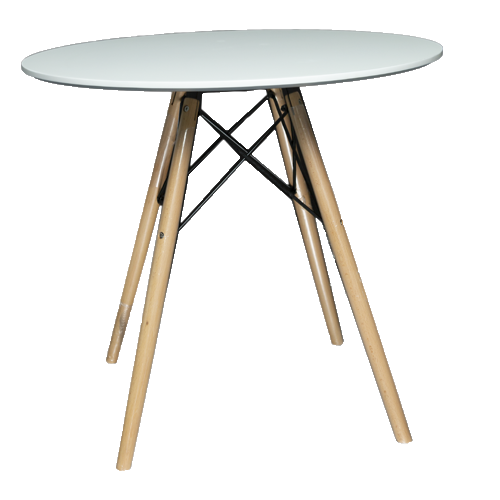 Dining Set - Round Table + 4 Chairs