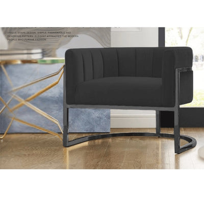 Sabella Sofa Chair - Black Frame