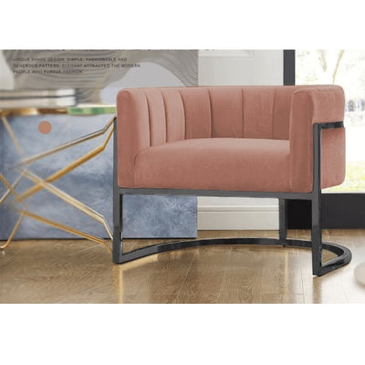 Sabella Sofa Chair - Black Frame