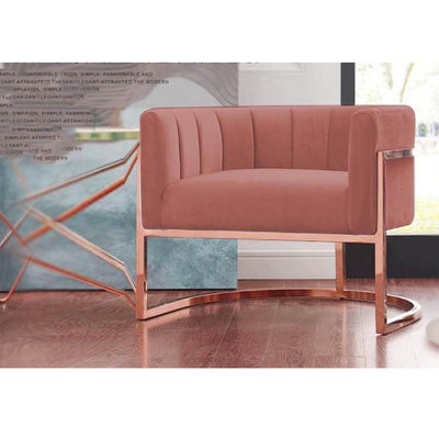 Sabella Sofa Chairs - Rose Gold
