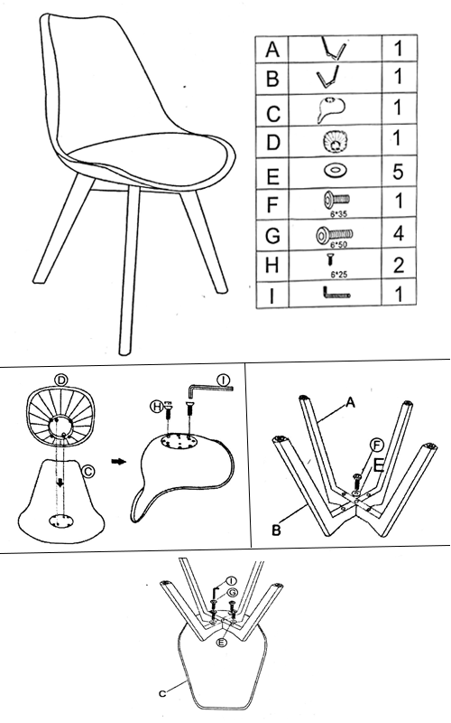 Chairs - Sammy Cafe Chair