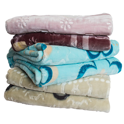 Blankets - City Embossed Mink Queen