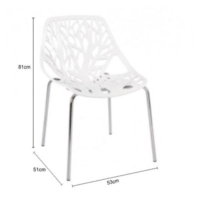 Leaf Chair - Square Back - Cafe Chair