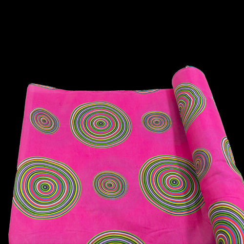 Printed Polycotton - Venda Circle
