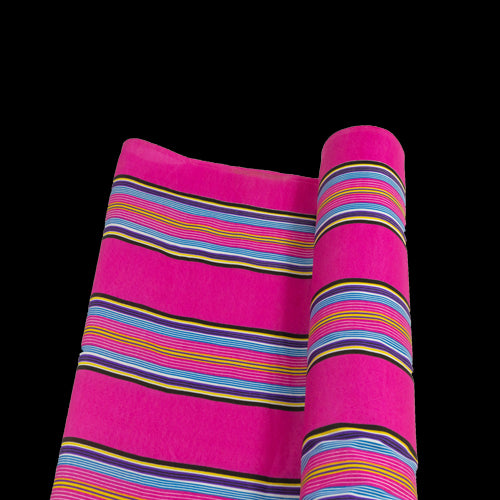 Printed Polycotton - Venda Stripe