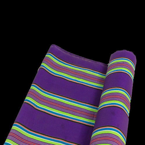 Printed Polycotton - Venda Stripe