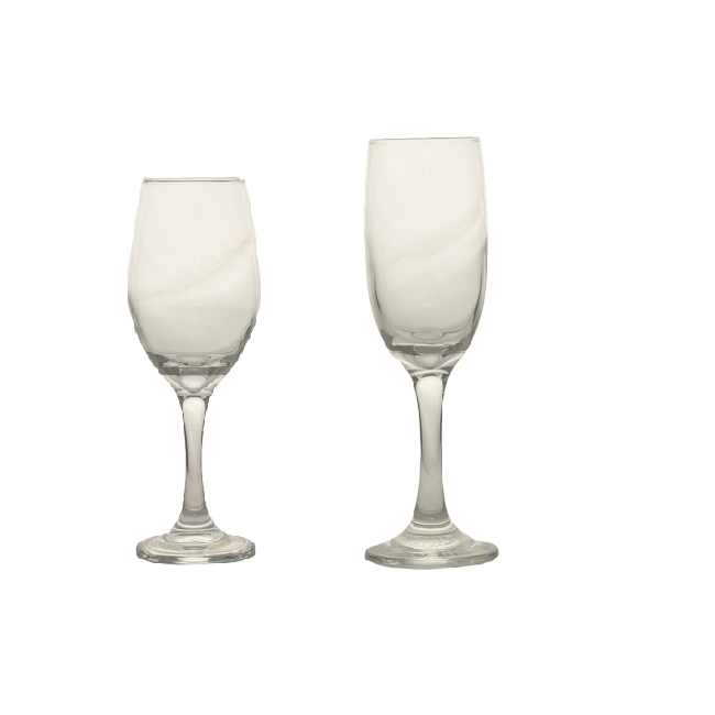 Stemware - Clear - 6's