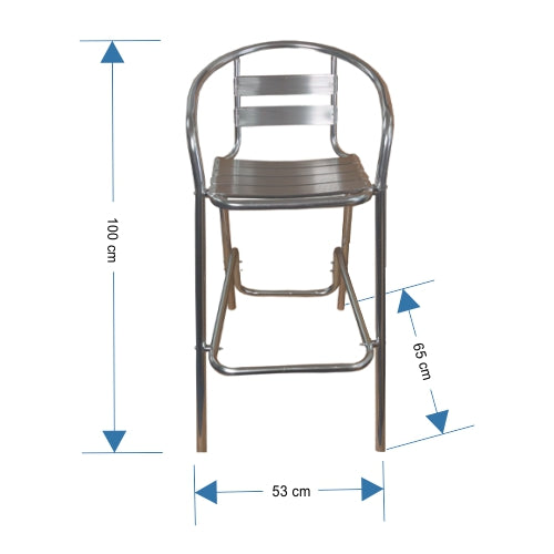 Aluminium Bar Chair