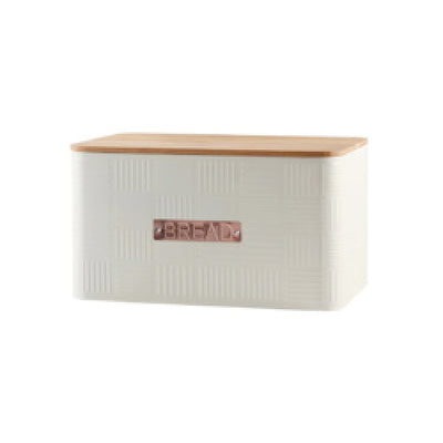 Bread Bin & Canister Set - 4pc Bamboo