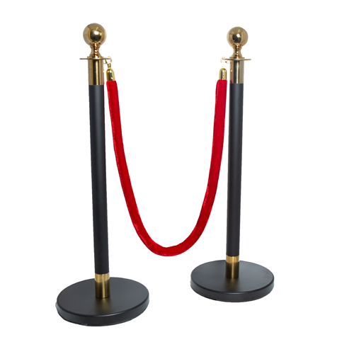 Stanchion With String Rope Stanchion Rope Sets – Ahmeds Textiles