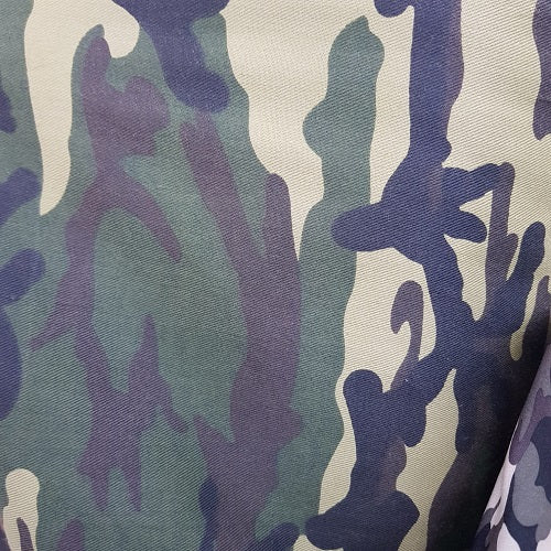 Fabric - Printed Cotton Twill Camo