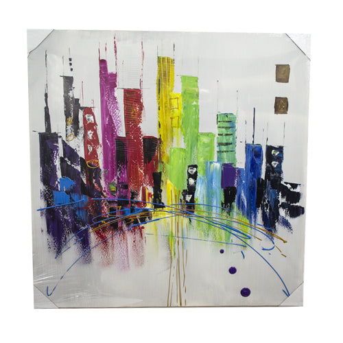 Canvas Painting - Absract Cityscape 2