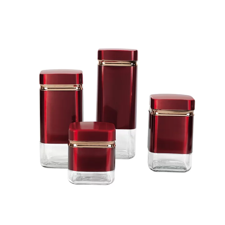 Canister Set - 4pc Square