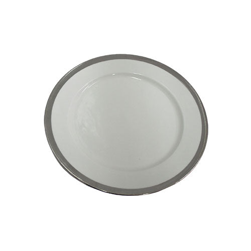 Dinner Sets  - 3pc  Silver Stripe