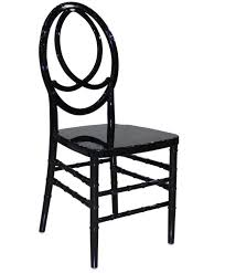 Phoenix Chair Black Resin