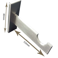 Brackets - Vertical Slimline - 25mm